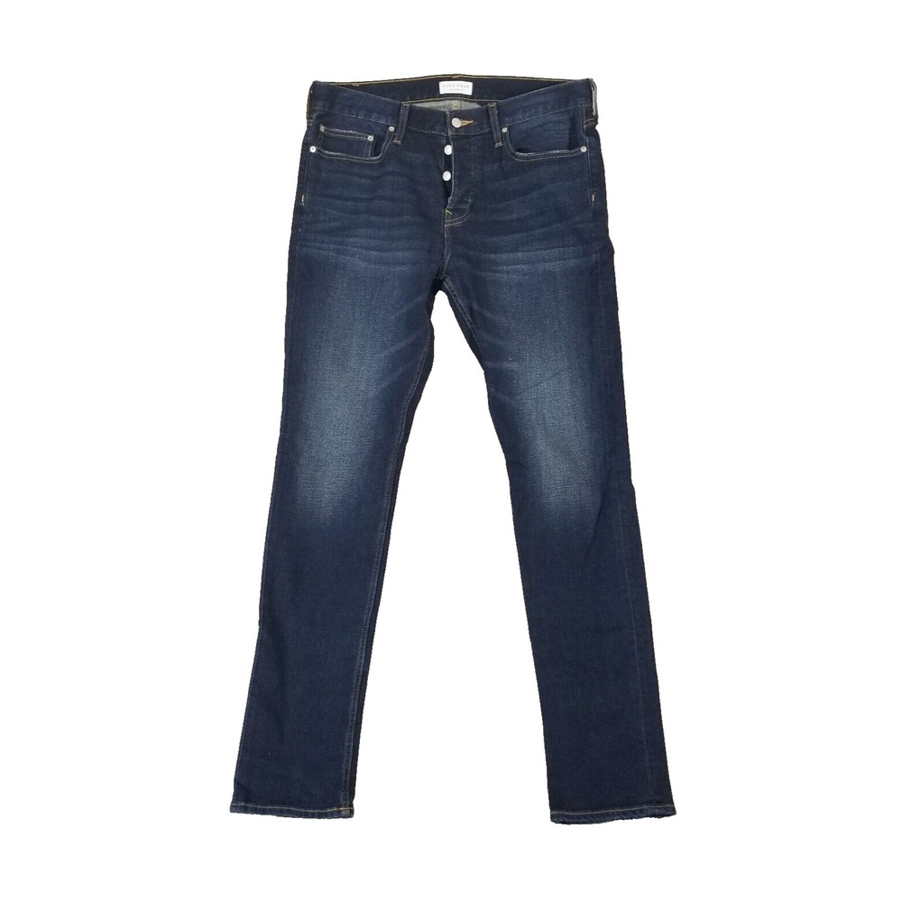 Five Four Los Angeles jeans men's 36x34 slim straight blue stretch denim pants